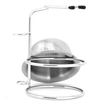 

Soap Bowl Facial Cleaning Dry Wet Gift Shaving Set Kit Men Home Brush Razor Stand Tool Holder 2 In 1 Travel