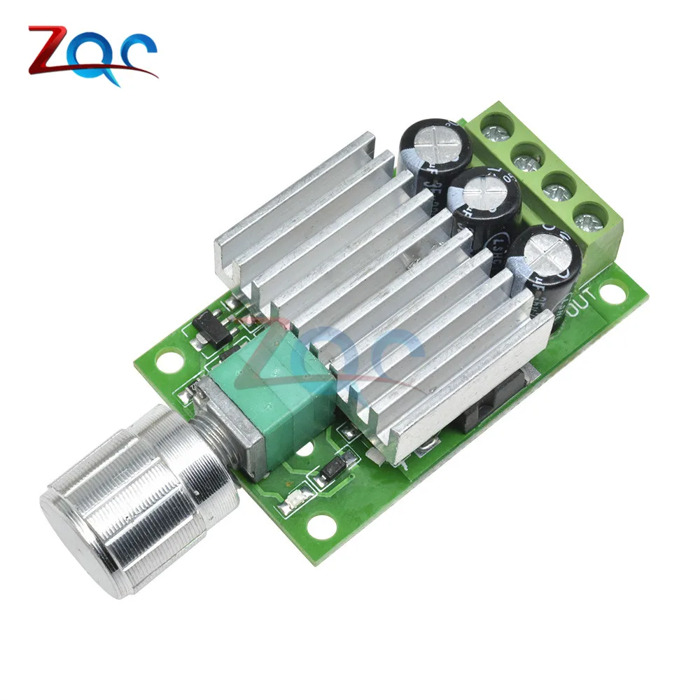 DC 12 V-30 V 6 в, 12 В, 24 В постоянного тока, 30V 10A DC мотор контроллер скорости ШИМ борту модуль Скорость Управление