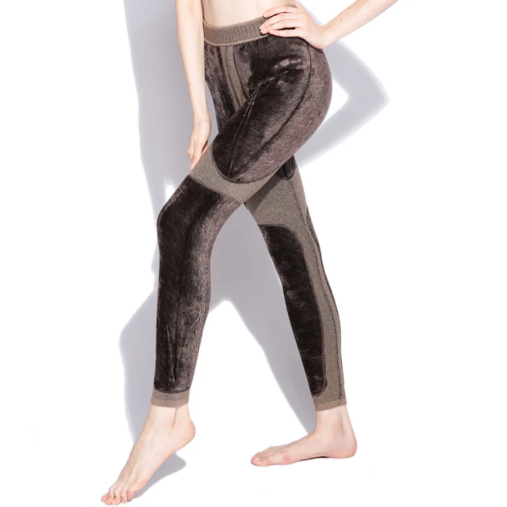 gruesos lana leggings térmicos leggins termicos mujer medias