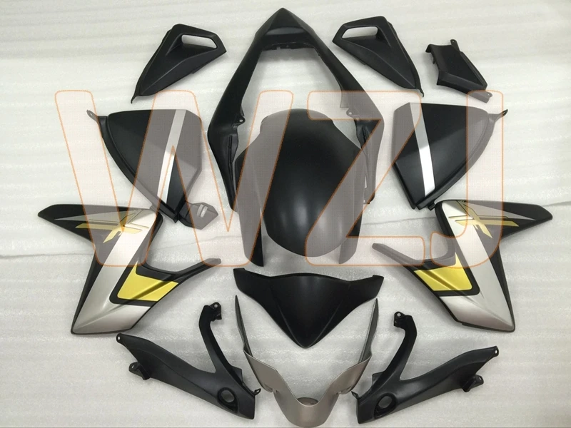 CB 1000 R 09 10 КОМПЛЕКТЫ обтекателей CB1000R 2009 черные Серебряные комплекты кузова для Honda