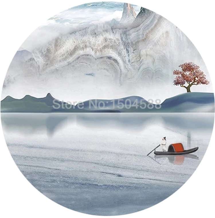 Paisagem Papel De Parede De Mármore, Personalizado