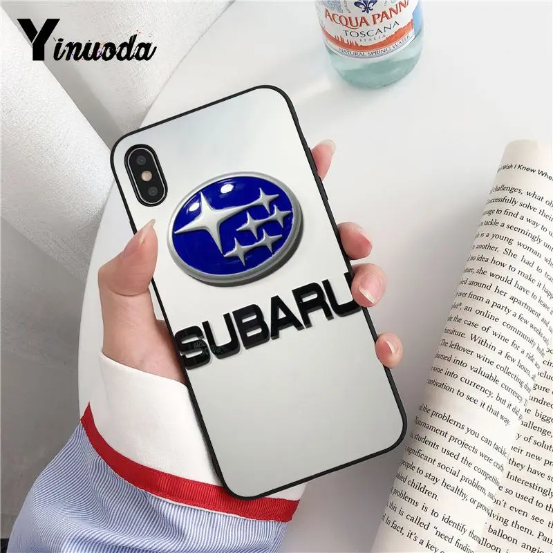 Yinuoda Subaru TPU Мягкий силиконовый чехол для телефона чехол для iphone 8 7 6 6S Plus 5 5S SE XR X XS MAX Coque Shell Fundas Capa - Цвет: A7