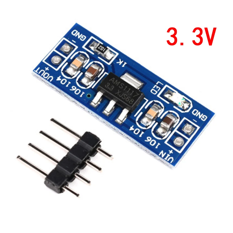 AMS1117 3.3V / 5V Power Supply Module – Voltage Regulator for Arduino & DIY Projects