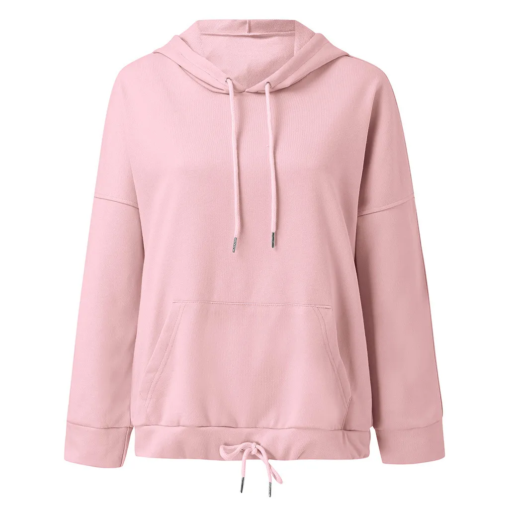 Femme Blusas женские свитшоты с длинным рукавом с капюшоном, женская одежда, свитер с капюшоном, пуловер, верхняя одежда, дышащие топы, блузка