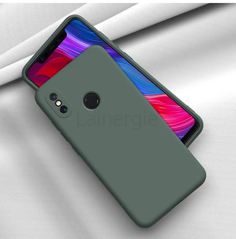 For Xiaomi Mi 8 Case New Liquid Silicone Soft Matte Camera Protection Cover For Mi 8 SE Mi8SE Mi 8 Lite Phone Case waterproof cell phone case