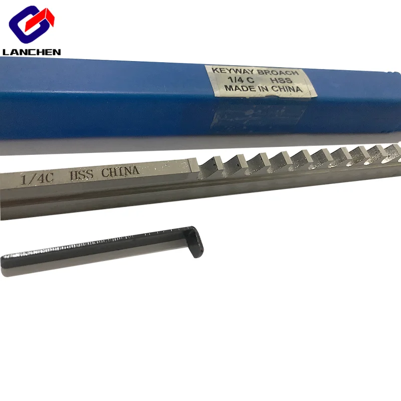 HSS Metric Keyway Broach 5mm C Push Type CNC Machine Tool Accessories t