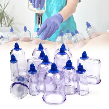 

Vacuum Cupping Cups Acupuncture Massage Cupping Jars Aspiration Treatment Sucker Chinese Vacuum Therapy Body Massage Apparatus