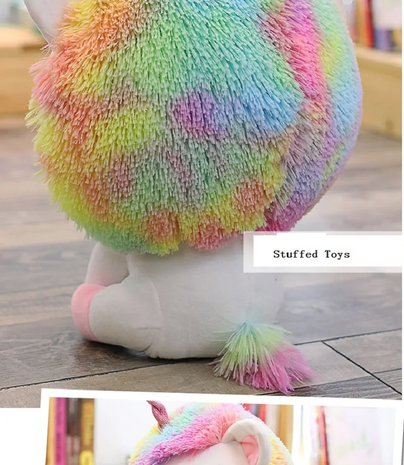 Unicorn Plush Toy Stuffed Animals Toys 35cm Kawaii Soft Unicorn Doll High Quality Creative Birthday Gift For Children (1)