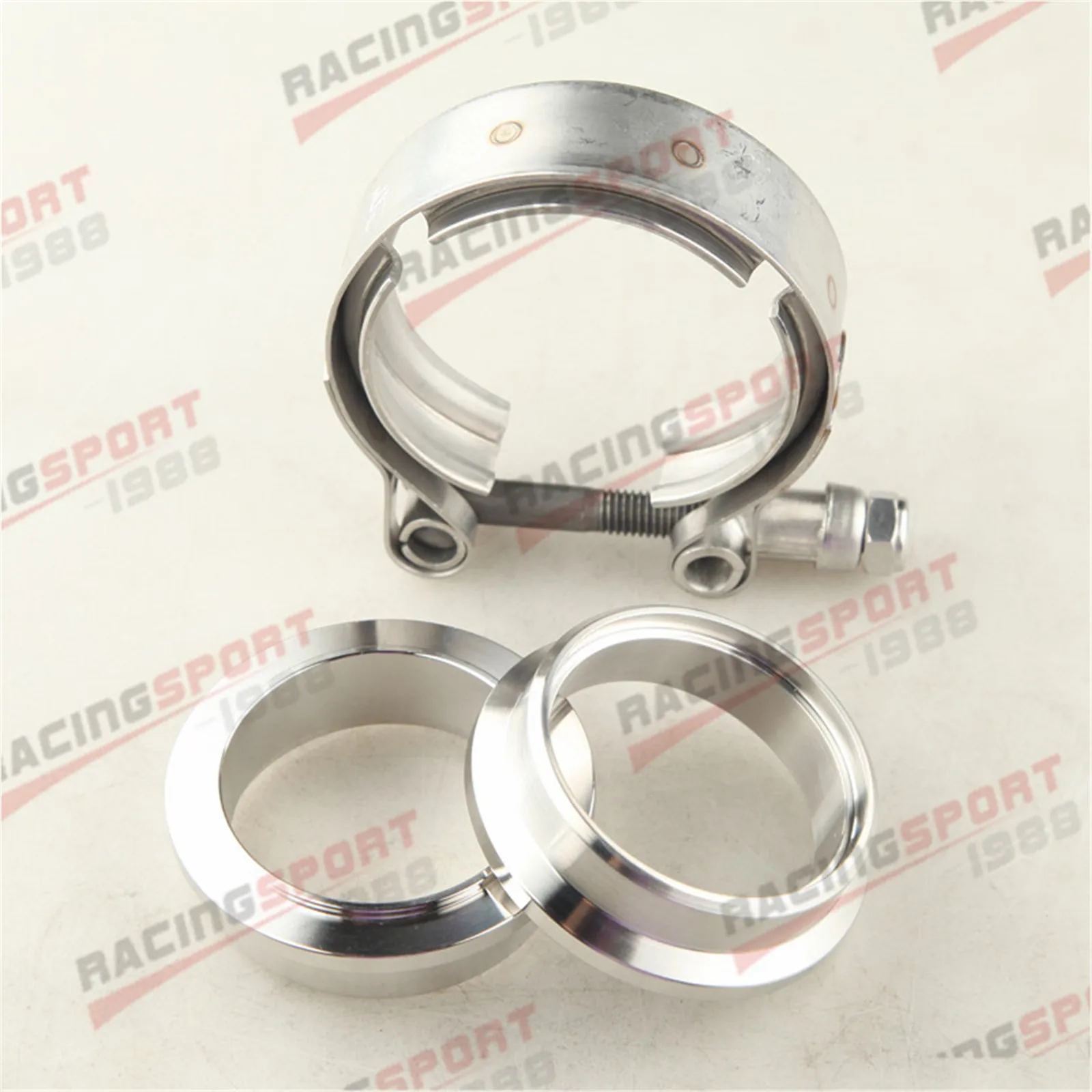 

1.5" Self Aligning Male/Female V-Band Vband Clamp Stainless Steel Flange Kit