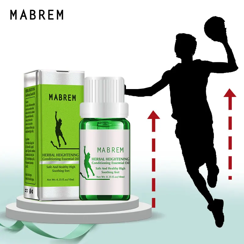 MABREM Herbal Growth Enhancement Oil Conditioning Body Grow Taller Increase Height Soothing Foot Health Promot Bone Growth Oil taller кастрюля taller 4 л tr 17194