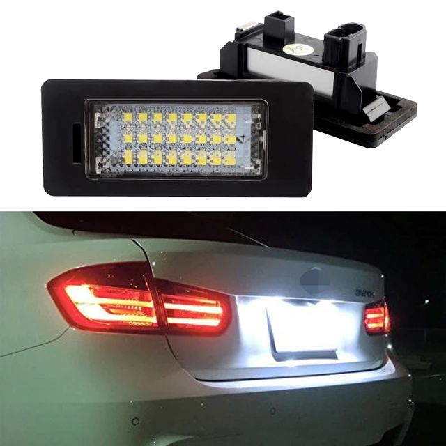 2pcs led License Plate Light Canbus Number Lamp For BMW E92 E93 F30 F31 F45  E39 E60 F11 E70 X5 E84 X1 E82 F22 E90 E91 E61 F10