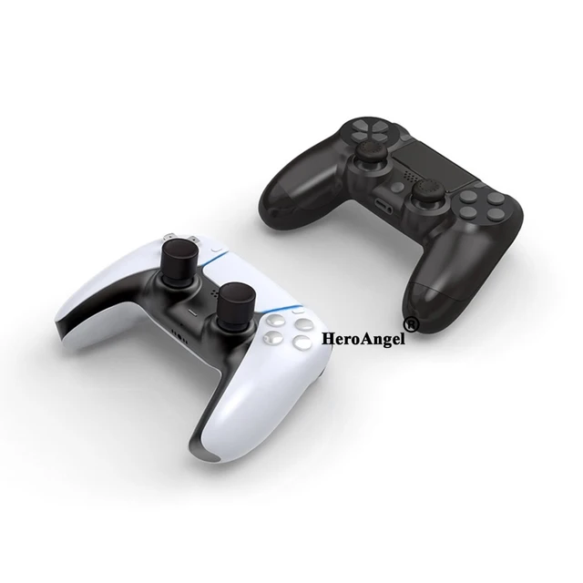 Kit de accesorios para PS5 compatible con controlador, MENEEA Thumb Grips  Sticks Joystick + Extensor de gatillo L2 R2+botón D-pad para control