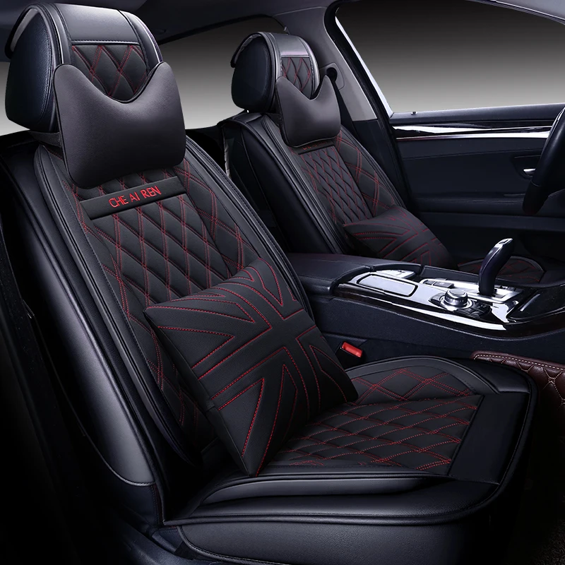 Full Coverage Eco-leather auto seats covers PU Leather Car Seat Covers for Opel adam opel corsa astral astra insignia mokka anta |