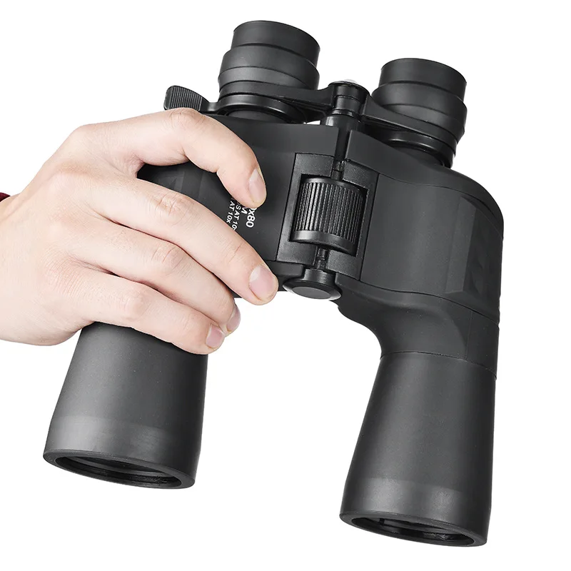 

2021 New 10-120X80 Long Range Power Zoom High Magnification Binoculars Hunting Telescope Porro Prism Optical Glasses 50mm 11mm