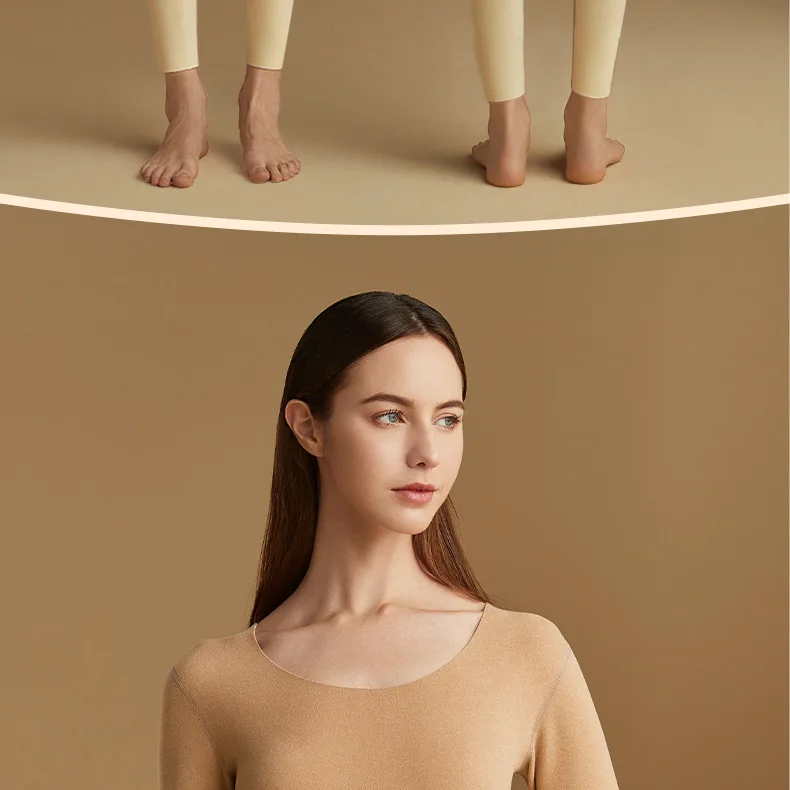 Thermo-Unterwäsche für Männer und Frauen, warmes Dessous-Set, lange Unterhosen für Männer und Frauen, warmes 2-teiliges Set, Winterkleidung, Männer und Frauen, Thermo-Anzug – Detail 31