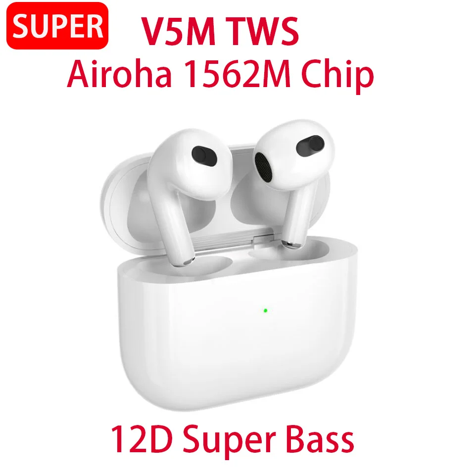 TWS-наушники V5F V5M для верховой езды 3 4 V3M Air3 V4M AIR4 беспроводные наушники Airoha с чипом
