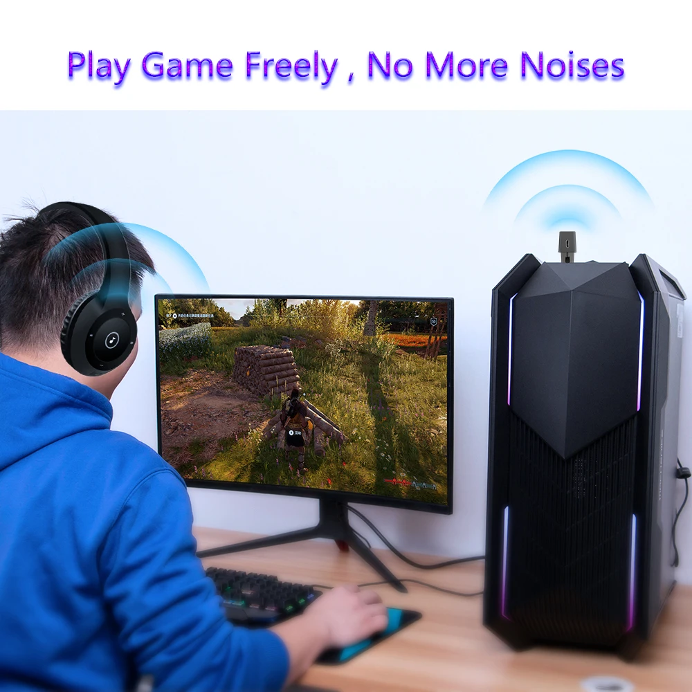 Bluetooth 5 0 Airplane Airline Flight Adapter Wireless Transmitter For Bose Bluetooth Headphone Earphone Headset TWS Earbud