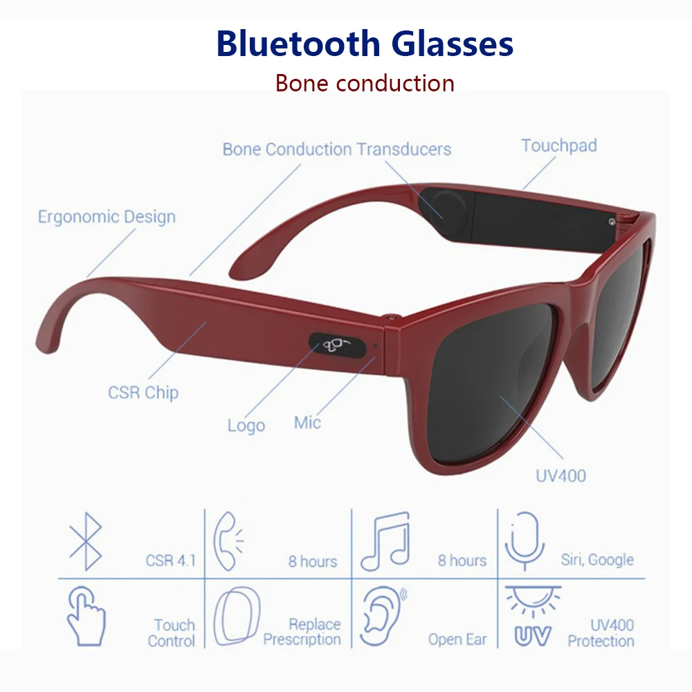 Smart Bluetooth glasses High End Smart 