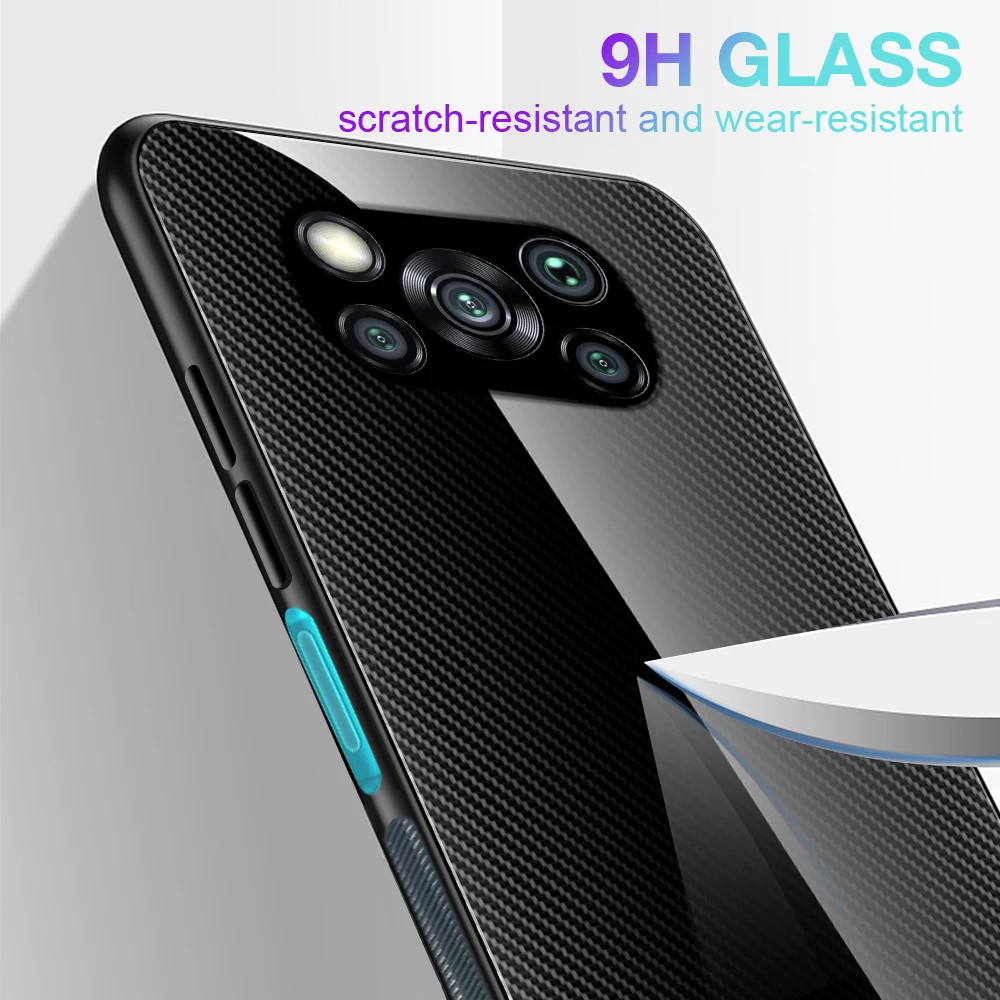 Sleek Glass Protective Phone Case - Durable Hard Cover