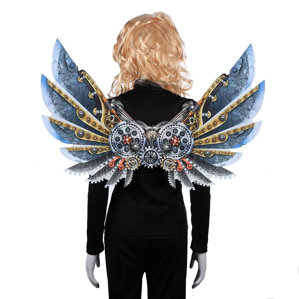 

Cospty Wing Burner Carnival Party Unique Adult Children Decorate Steampunk Wings Costume Steampunk Accessories
