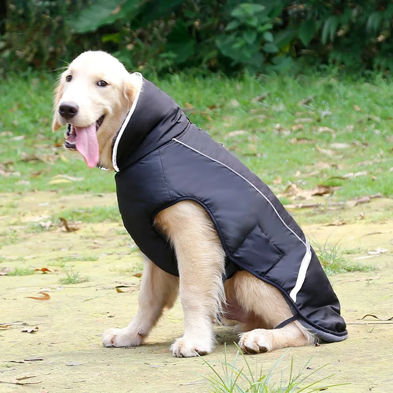 Pet дождевик для маленьких собак водонепроницаемая одежда для больших собак уличное пальто дождевик светоотражающий щенок большой Попона для собаки