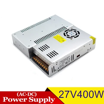 

Regulated DC27V 14.8A 400W Power supply Driver Transformers 110v 220V AC DC 27V SMPS For LED Lighting Stepper Motor CNC Router
