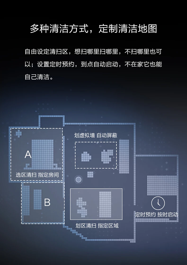 Huawei Smart home, Cobos sweeping robot treasure DG70 smart home ultra-thin automatic scrubbing mopping sweeping machine
