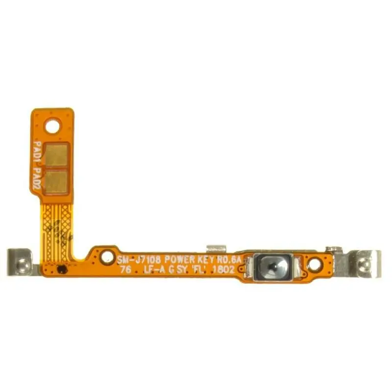 Per Samsung Galaxy J3 2017 Sm-J330/J5 2017/J7 2017/J5 2016/J7 2016/J5 Prime/J7 Prime/On 5 2016/On7 2016 Cavo Flessibile Pulsante Di Accensione