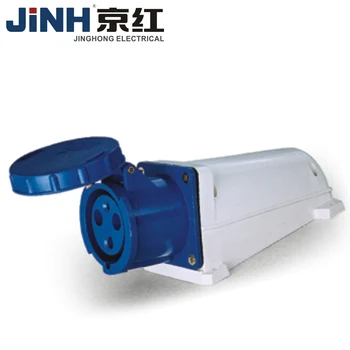 

Industrial Sockets Blue Range IP67 3 Poles Male/Female Industry Electrical Socket 63A Connector 220V/250V