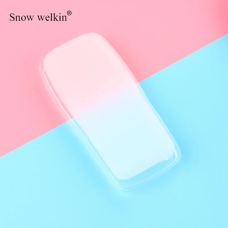 White Для Nokia 106 гель TPU Тонкий, мягкий, силиконовый чехол для Nokia 106 1,8 дюймов резиновый чехол для телефона - Цвет: White