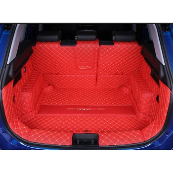 

Lsrtw2017 Fiber Leather Car Trunk Mat Cargo Liner for Chery Tiggo 7 2017 2018 2019 2020 2021 Pro Boot Carpet Accessories Auto