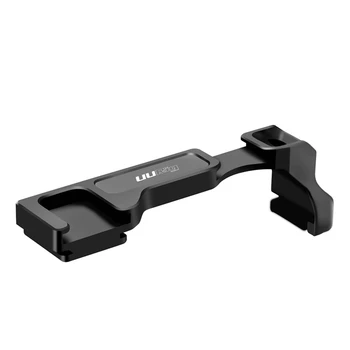 

UURig R038 Dual Hot Shoe Camera Extension Mount Bracket Vlog Microphone LED Light Extend Stand for M6 Mark II Video