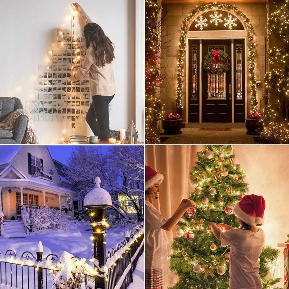 Xmas Decorations Christmas lights Outdoor led string lights 100M 50M Luces Tree Garland Decor Fairy Light Holiday Lighting Xmas Decorations Christmas lights Outdoor led string lights 100M 50M Luces Tree Garland Decor Fairy Light Holiday Lighting