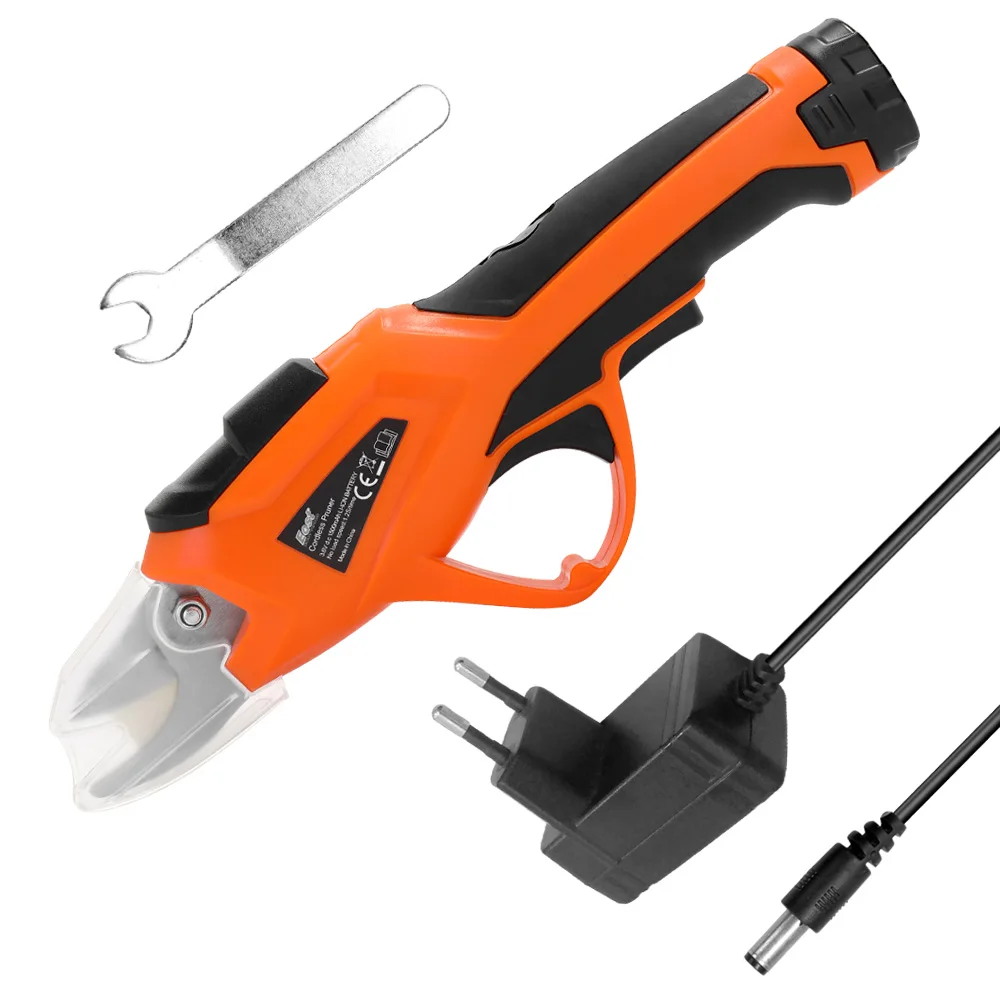 

3.6V Electric Branch Cutter Pruning Shear Rechargeable Garden Scissors Cordless Secateur Fruit Tree Branches Cutter Power Tools