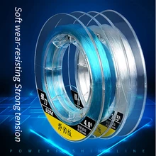 Topline Tackle Fishing Line Super Strong Subline Max Drag 8.2KG Nylon Line Wear-resistant Wire For Fishing Anti-entanglement 50M