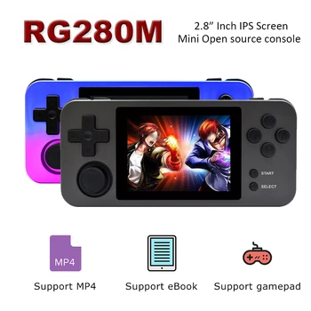

RG280M Mini Retro Open Source Game Handheld Video Console For PS1/GBA/GB/MD