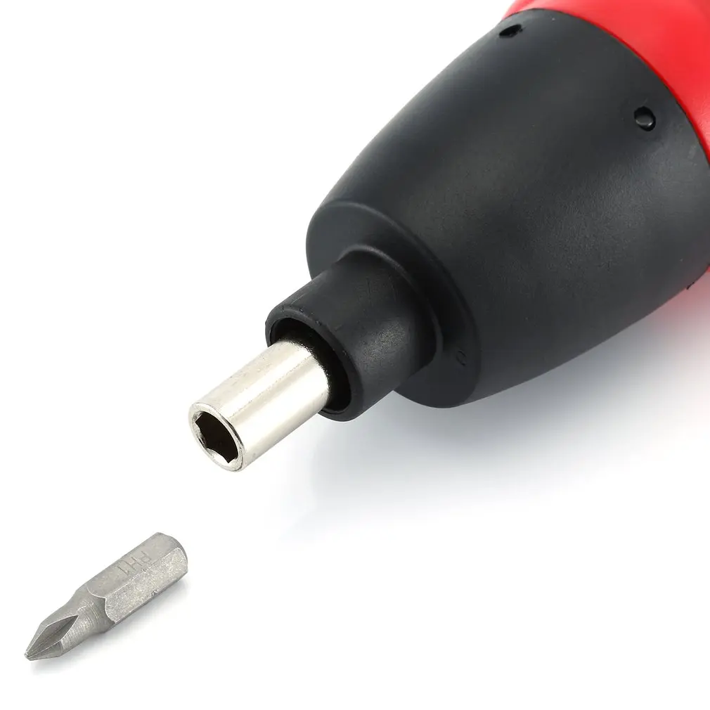 X-power 6V Mini Cordless Electric Screwdriver Bits kit Wireless Screw Power Driver Drill Power Tools Forward/Reverse Switch