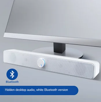 

Bluetooth Sound Bar New Mini Speakers for Computer Bass Desktop Speaker Home Notebook Stereo Boombox USB Speakers Built-in Mic