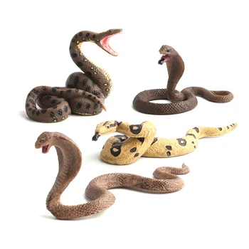 

Funny Soft Rubber Animal Model Toy Wild Simulation Snake Model Toy Props Joke Prank Gift Gag Playing Jokes Toy