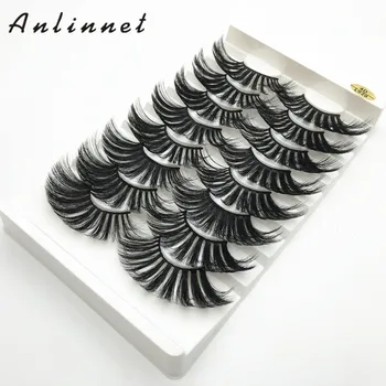 

8 pairs of 3D false eyelashes thick eyelashes soft eyelashes mink false eyelashes makeup false eyelashes wholesale eyelash tools