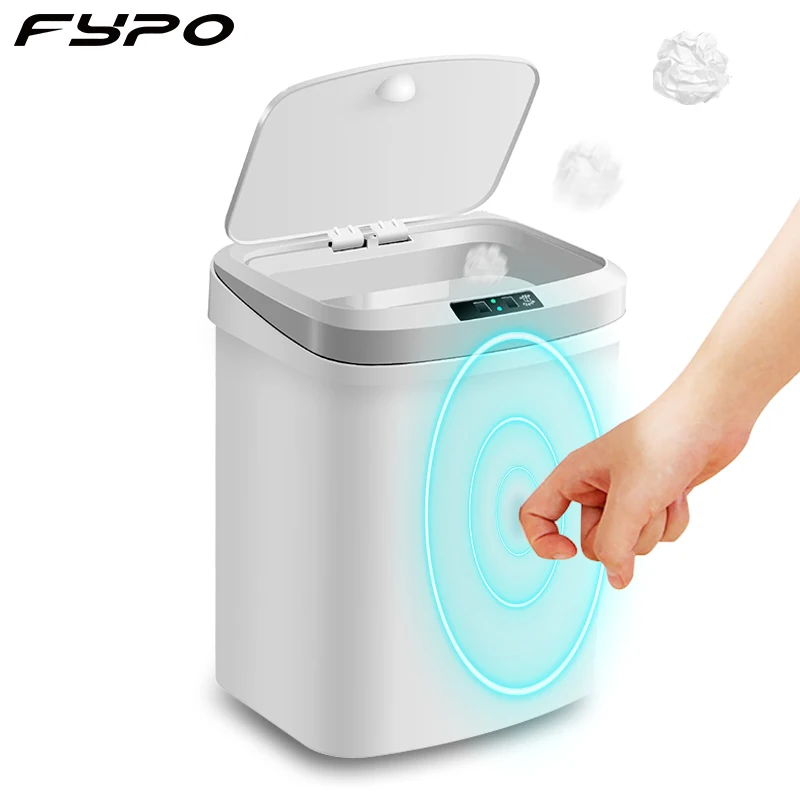 Fypo индукционный умный мусорный бак датчик движения мусорное ведро для кухни | Дом