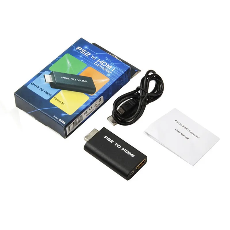 Переходник EastVita для Sony Playstation 2 PS2 в HDMI адаптер 480i/480p/576i аудио и видеокабель с