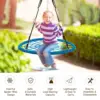 40'' Spider Web Tree Swing Kids Outdoor Play Set w/ Adjustable Ropes Gift 3