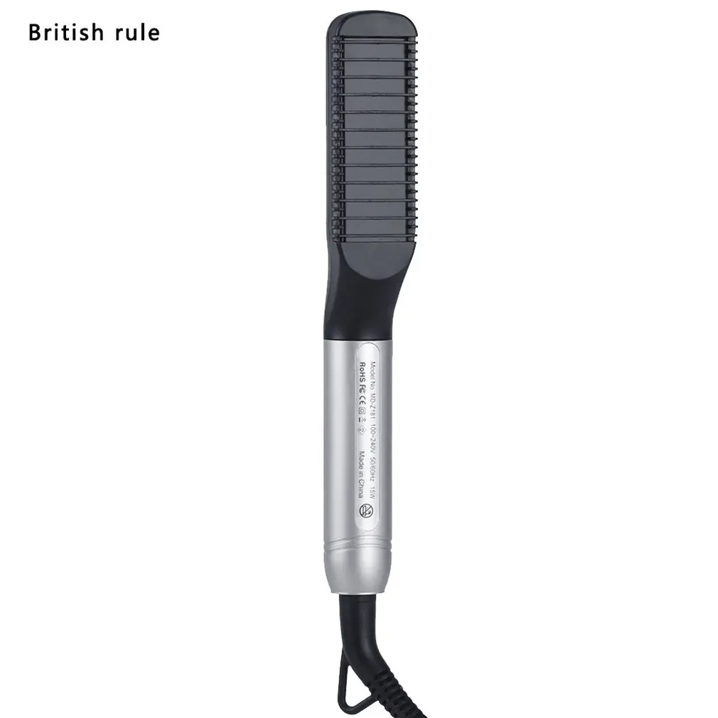 

Men's Straight Hair Combs Multi-function Hair Combs Beard Style Combs Hair Care Straightener Beauty Hair Tool