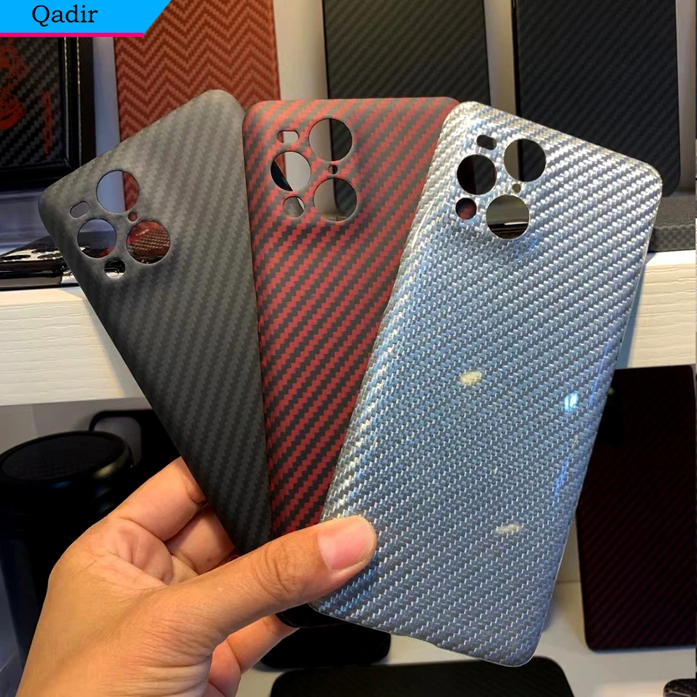 Qadir Genuine carbon fiber phone Case For OPPO Find X3 Pro,Ultra-Thin Lightweight for Find X3 Anti-fall durable shell