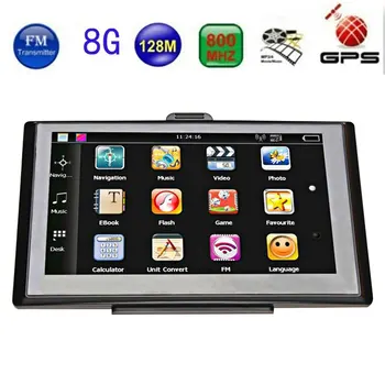

Vehemo 8GB MP4 Vehicle Navigation Car Navigator Map Portable Sensors Digital GPS Navigator Photography Electronics