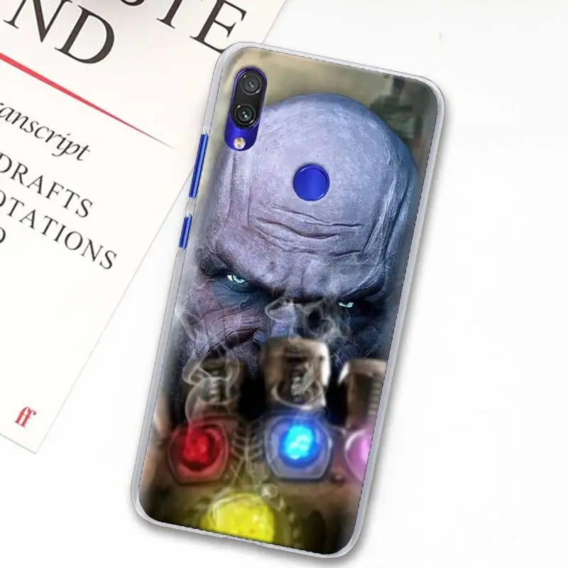 Чехол для телефона Marvel Megamind Thanos для huawei Y9 Y5 Y6 Y7 Y9 Nova 5 5i Pro 5T Honor Y6 Y7 Y9 Твердый Чехол