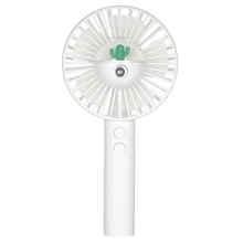 Портативный мини-вентилятор электрический Usb Перезаряжаемый запотевающий чайник вентилятор увлажнитель воды спрей охладитель воздуха белый