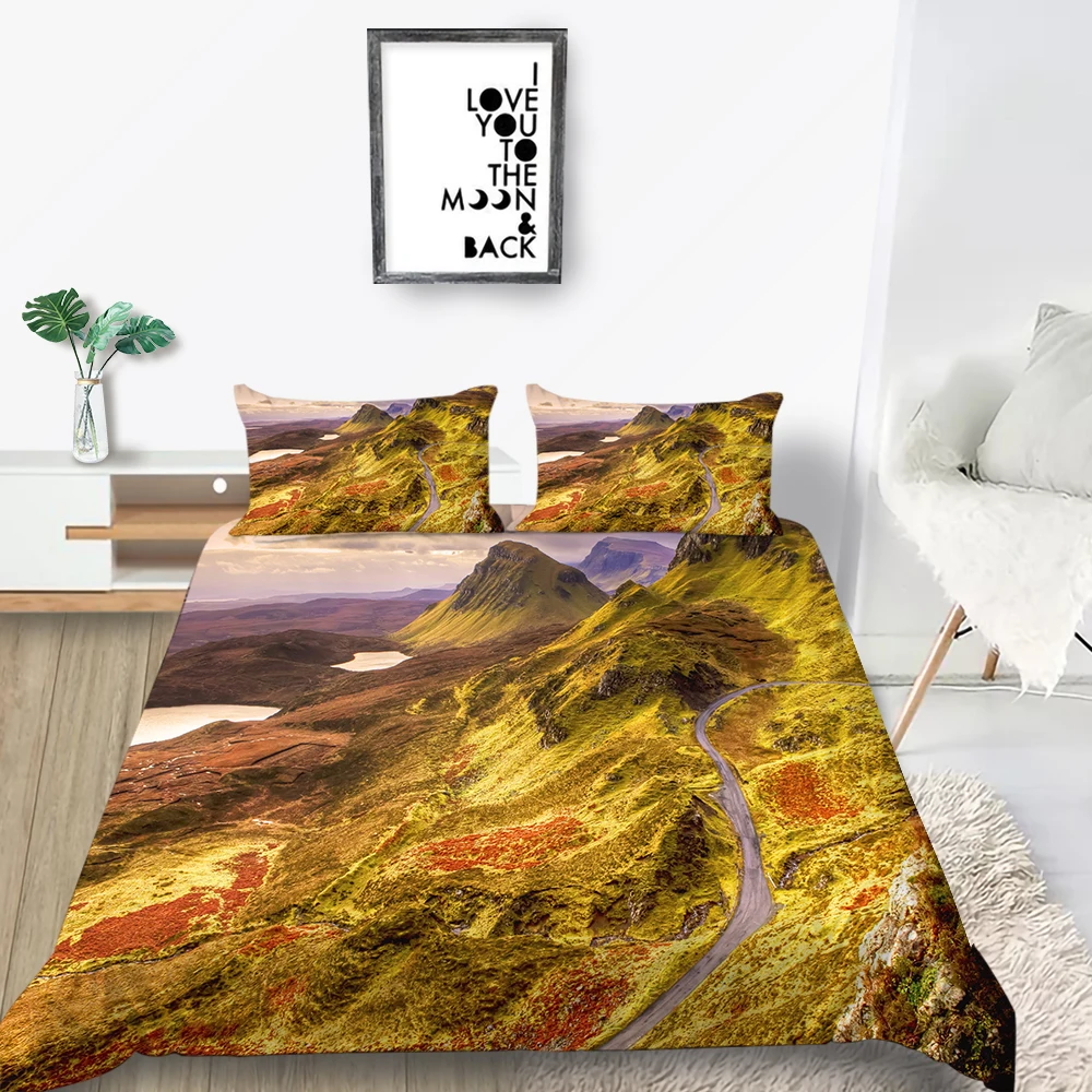 Cliff Edge Bedding Set Seaside Beautiful Romantic Duvet Cover