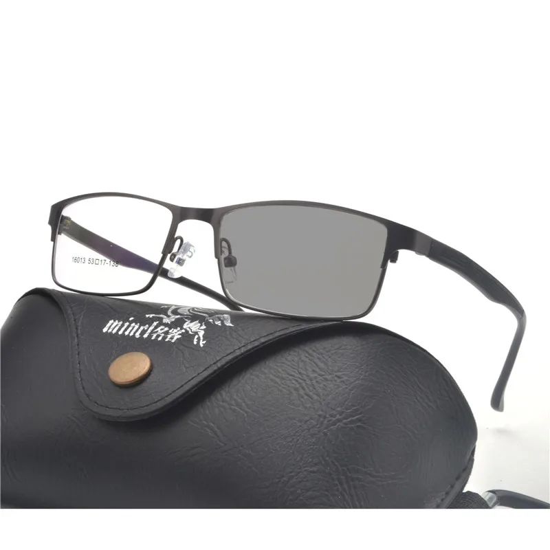 New Progressive Multifocal Glasses Transition Sunglasses Photochromic Reading Glasses Men Points for Reader Near Far Sight NX